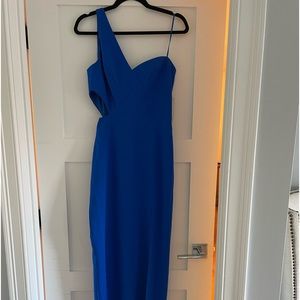 Royal blue Aiden Maddox long dress